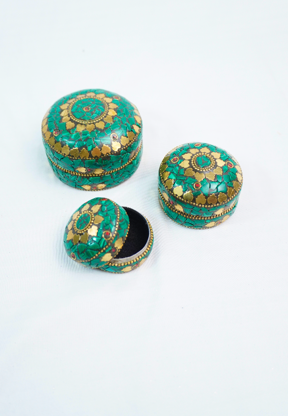 Cofre Piedra Martillada Set x 3