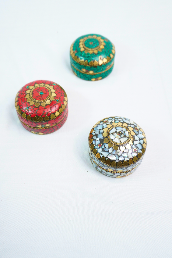 Cofre Piedra Martillada Set x 3