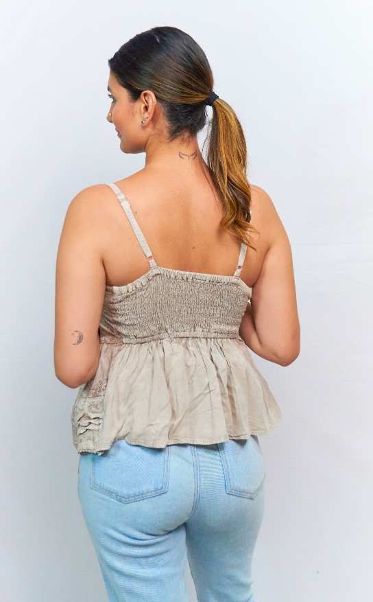 Blusas Tiras Barroco