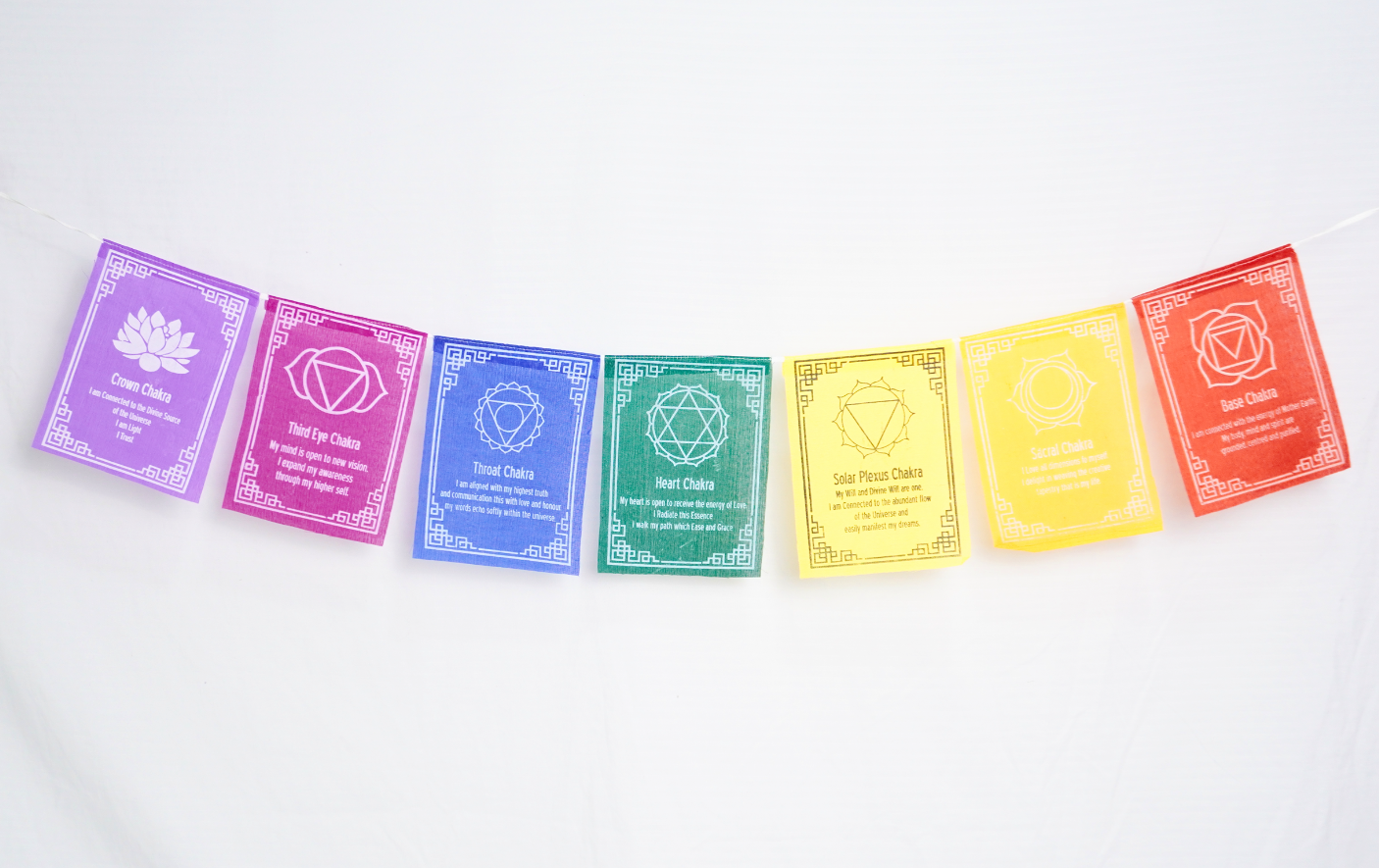 Banderín Chakra Grande