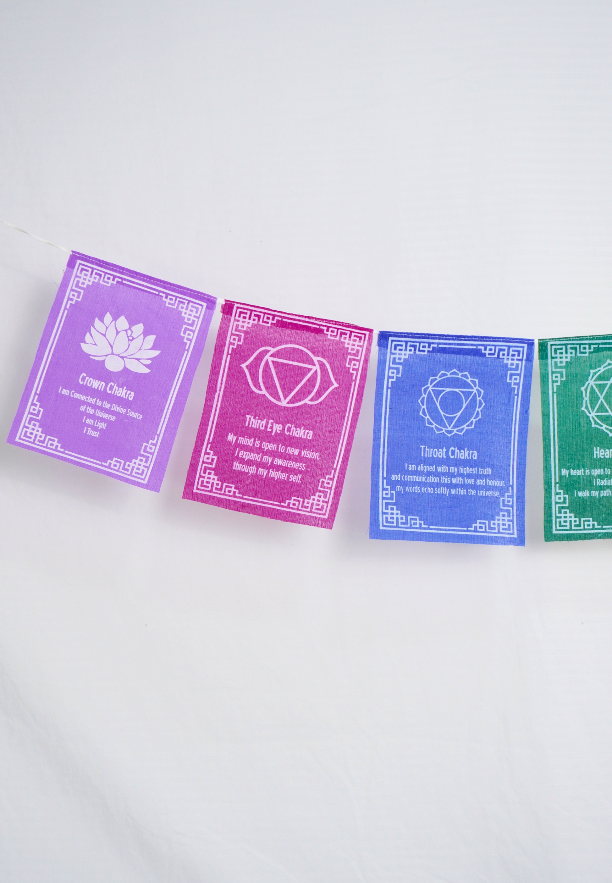 Banderín Chakra Grande