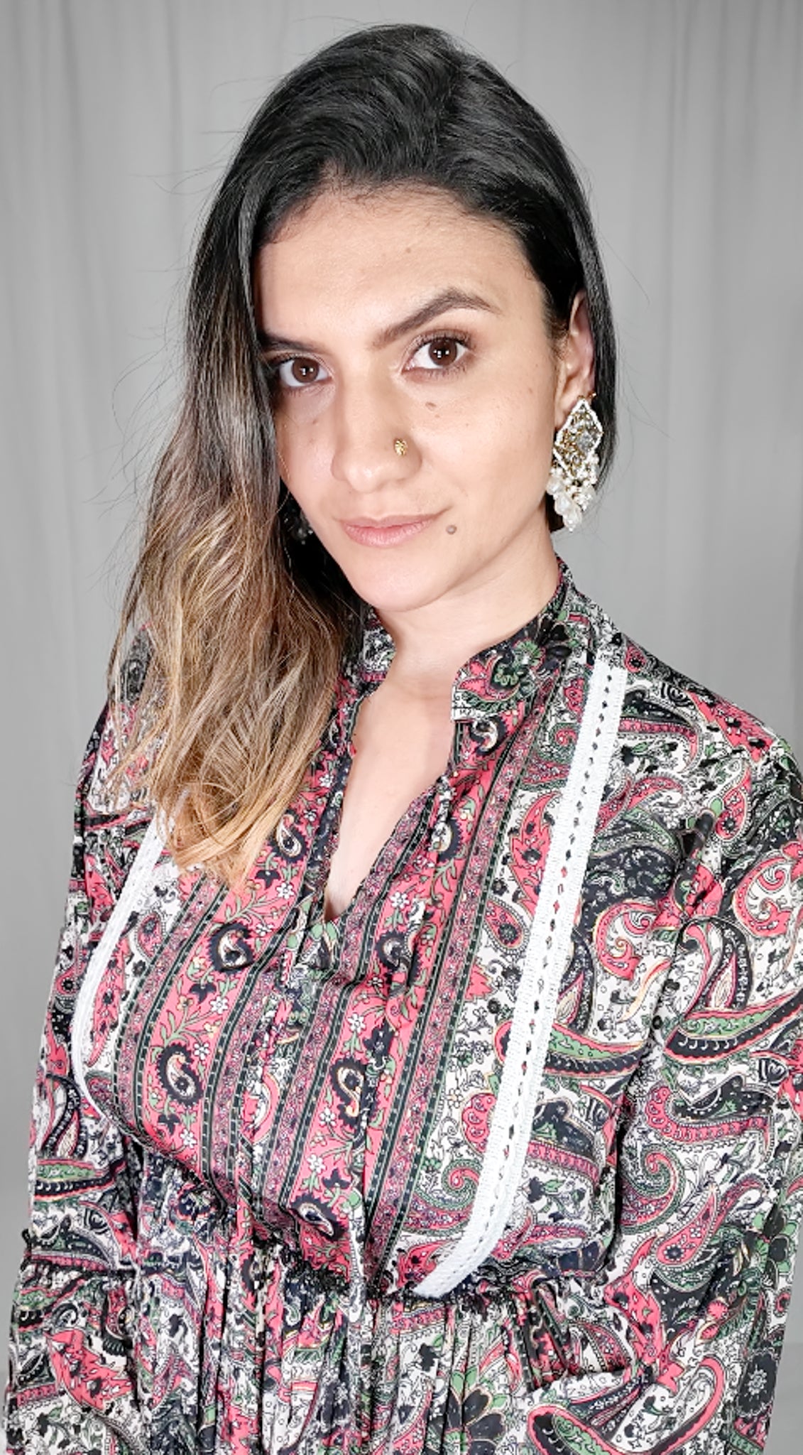 Vestido Corto Boleros Negro/Rosa