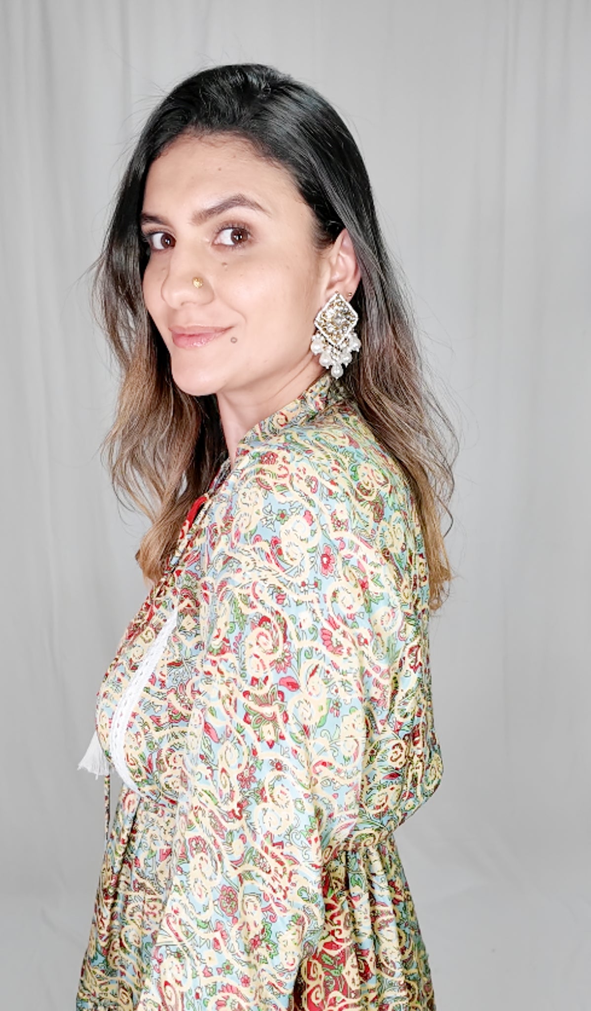 Vestido Corto Boleros Amarillo/Rojo