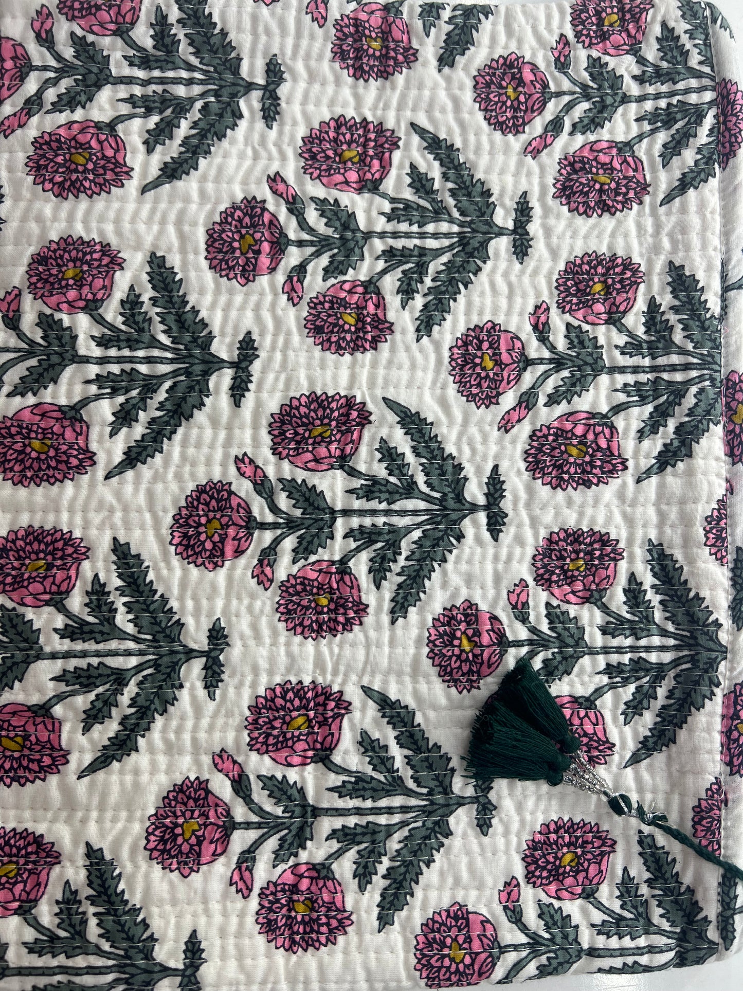 Sobre Algodón Block Printed