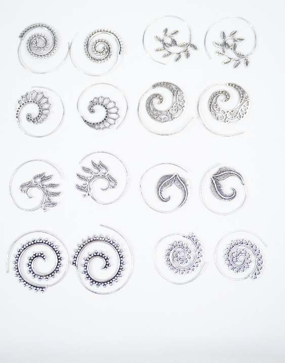 Aretes Espiral Grande