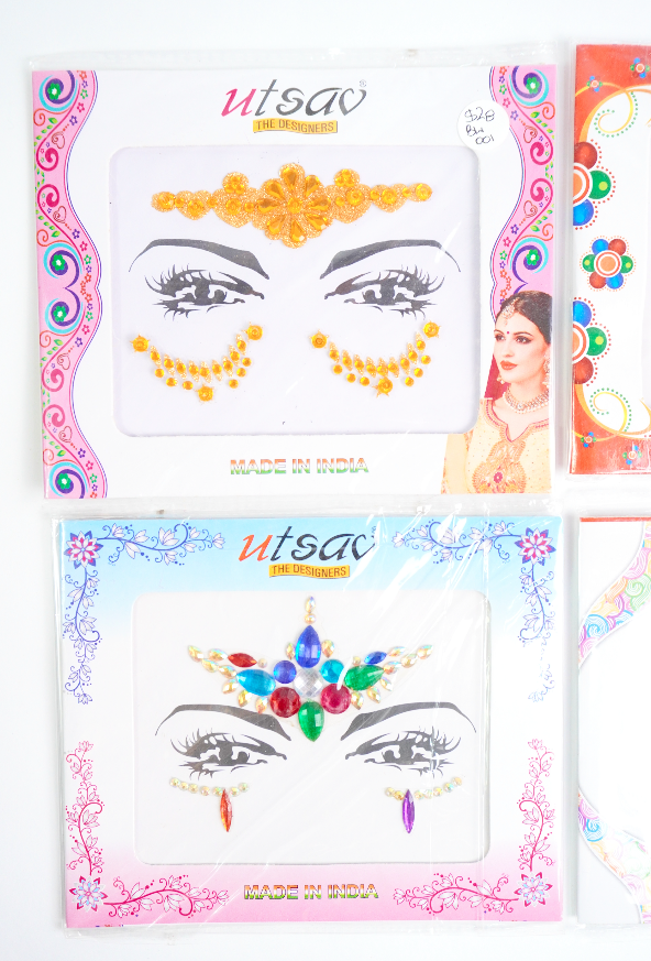 Decoración Fancy para la cara