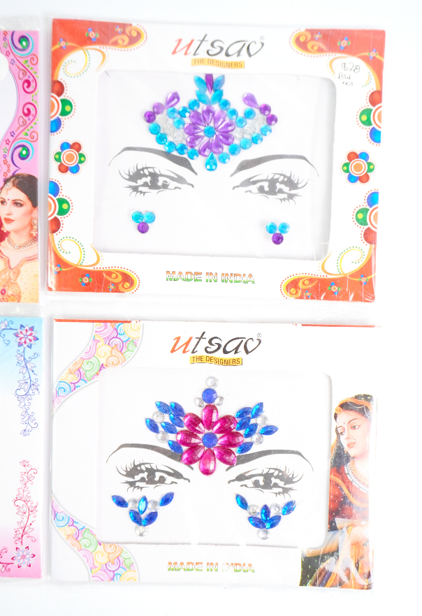 Decoración Fancy para la cara