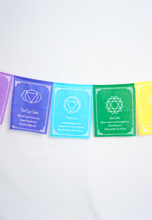 Banderín Chakras Extragrande