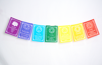 Banderín Chakra Mediano