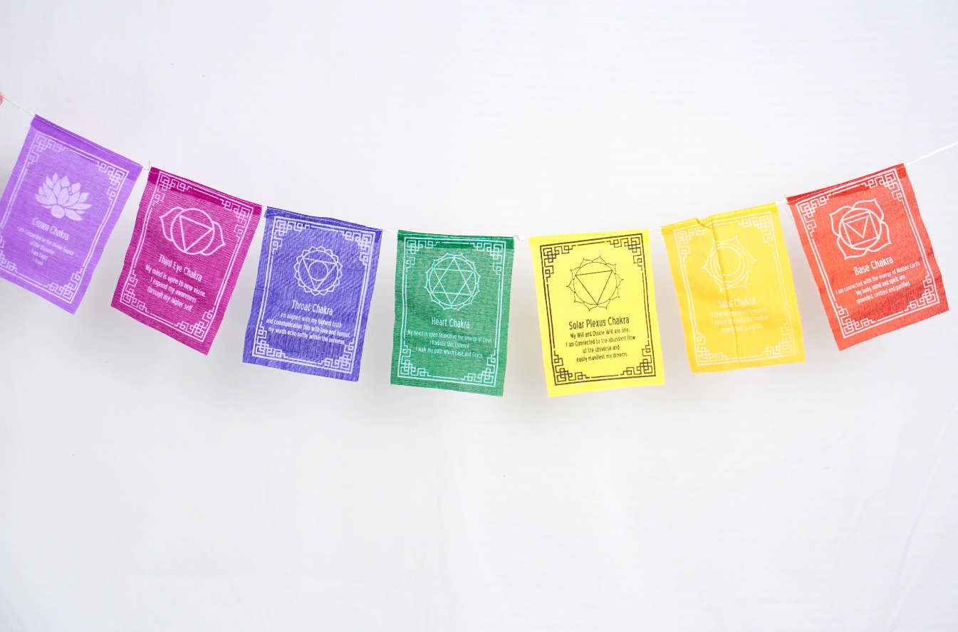 Banderín Chakra Pequeño