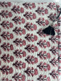 Sobre Algodón Block Printed