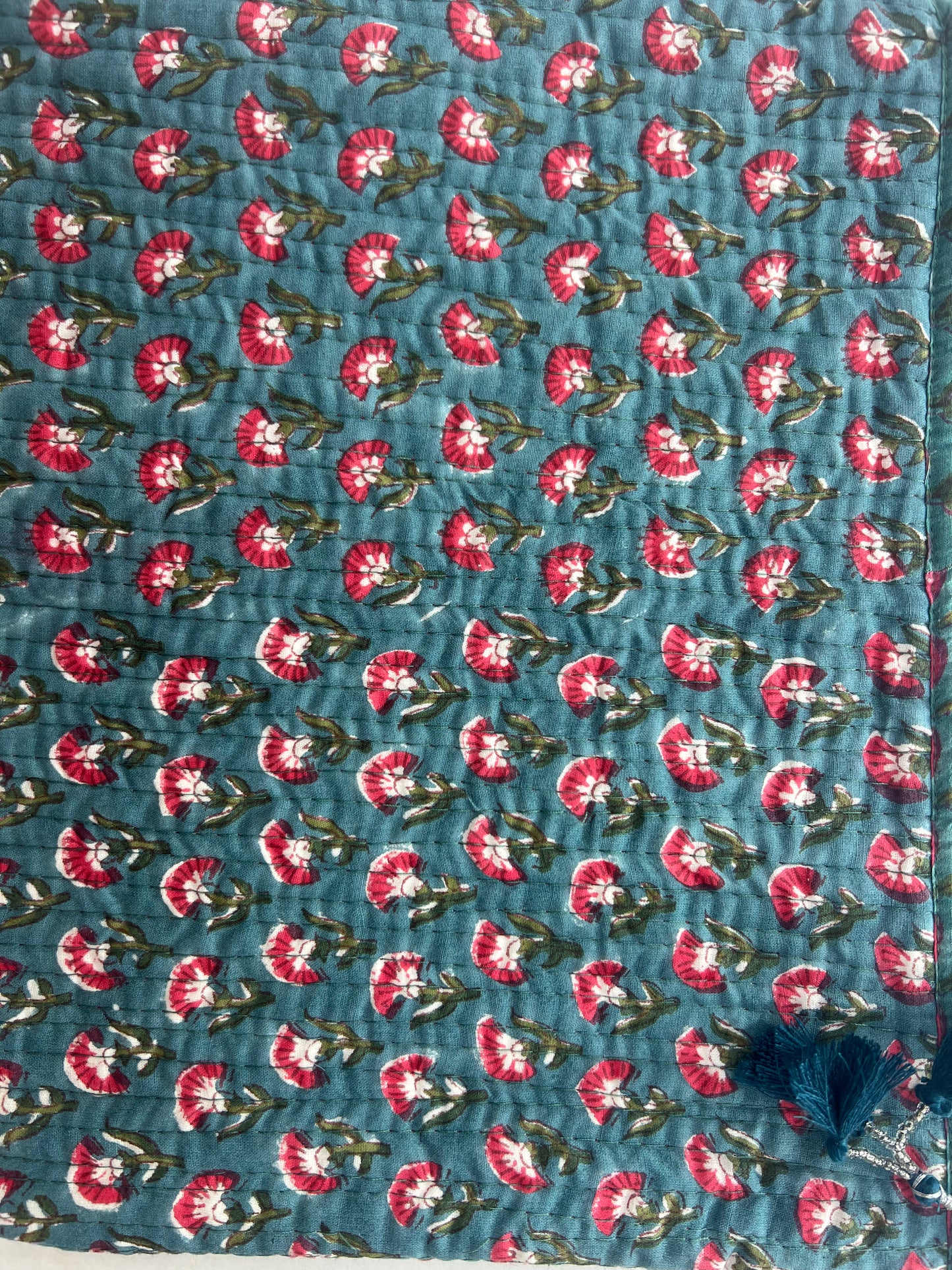 Sobre Algodón Block Printed