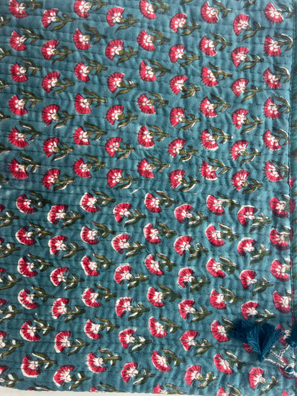 Sobre Algodón Block Printed