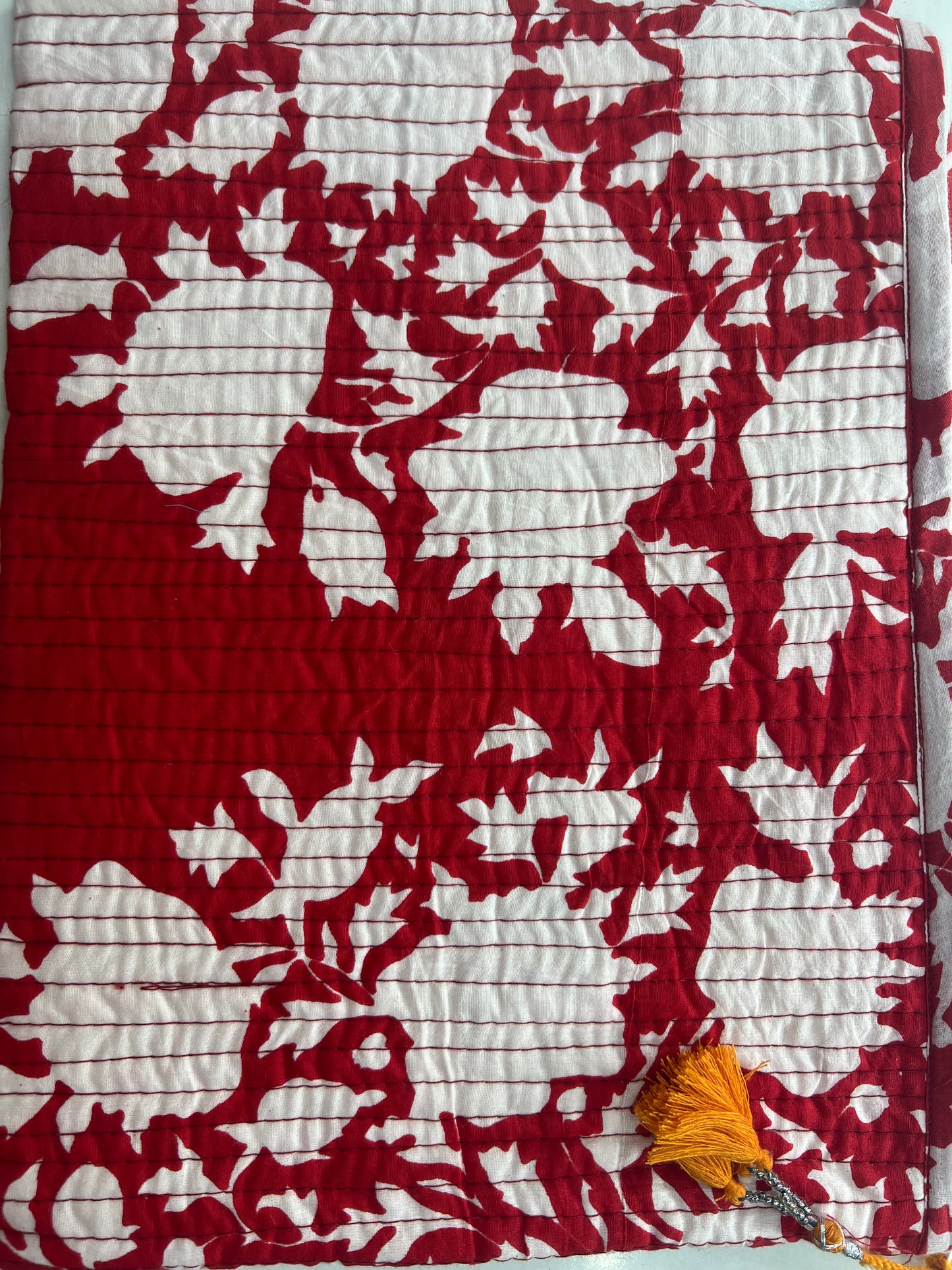 Sobre Algodón Block Printed